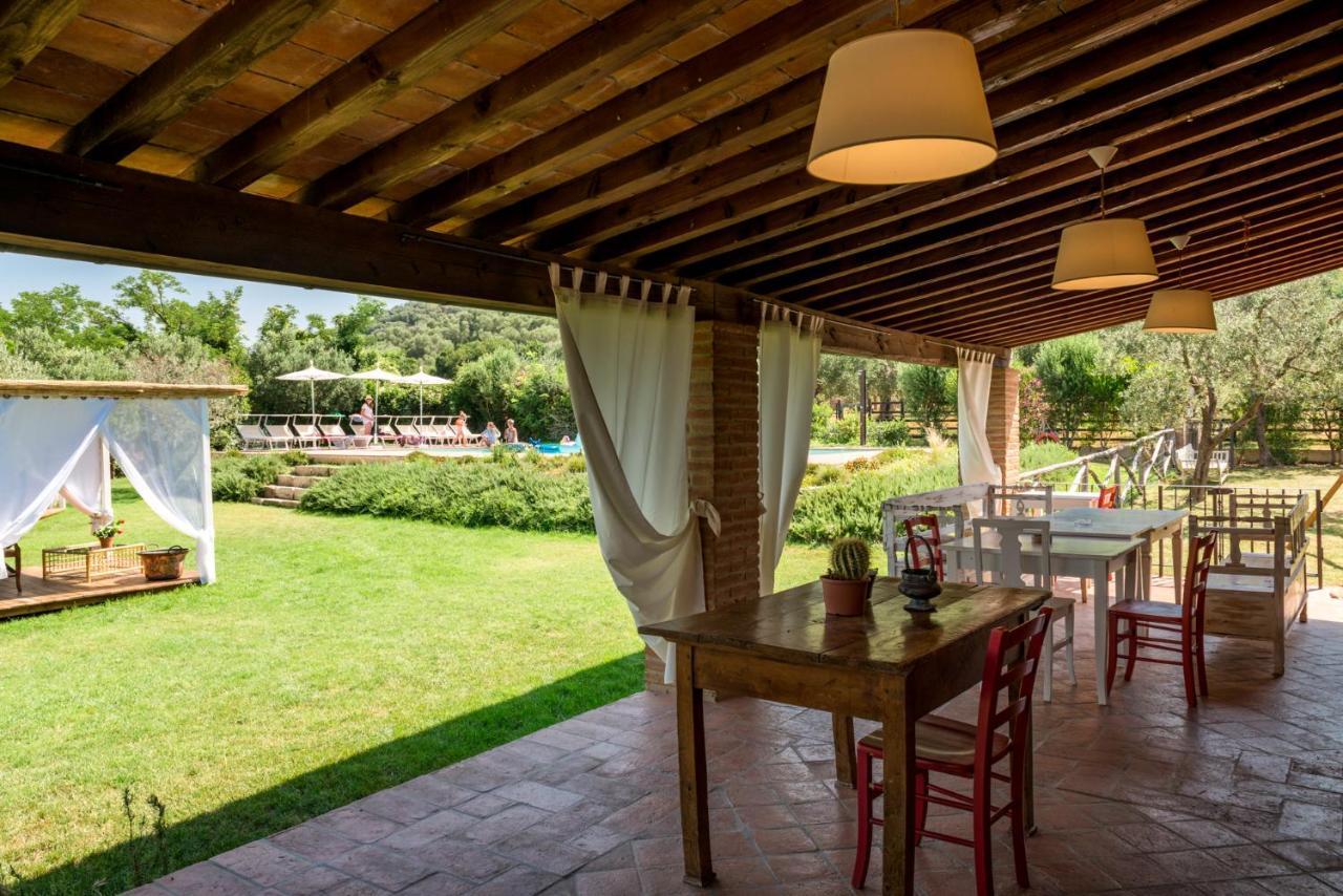 Il Barbagianni Bed and Breakfast Montepescali Buitenkant foto